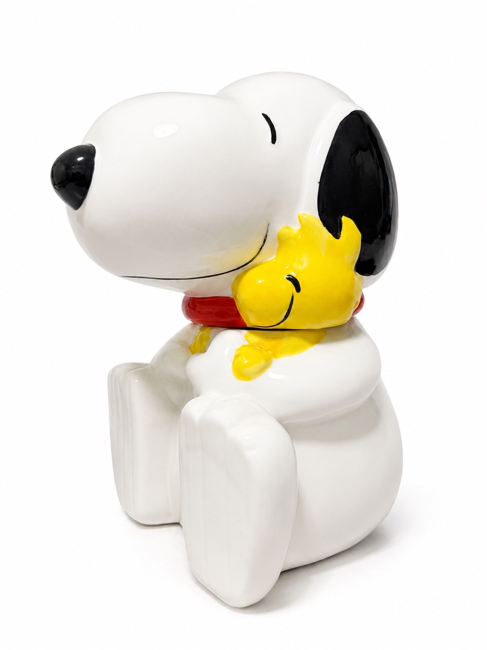 Peanuts Snoopy & Woodstock Ceramic Treat Jar - Picture 2 of 11